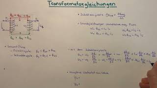 Transformatorgleichungen  Elektrotechnik [upl. by Lejeune]