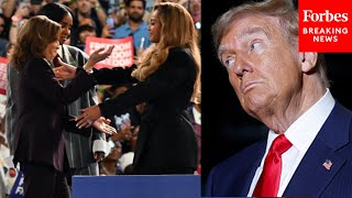 Donald Trump Laces Into Kamala Harris During Michigan Rally She’s ‘At A Dance Party With Beyoncé’ [upl. by My]