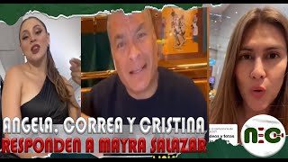 Angela Orellana responde a Mayra Salazar😱Cristina reyes y Rafael Correa también [upl. by Ahsoik]