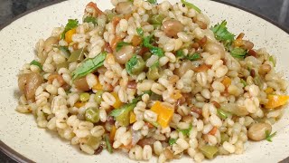 Barley Upma  Barley Upma recipe  how to make barley upma  healthy breakfast recipe  one pot meal [upl. by Weyermann56]