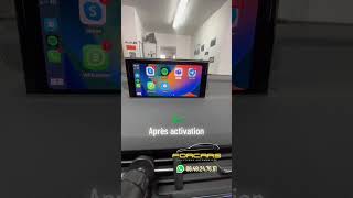 Activation du AudiSmartphoneInterface Carplay et Android Auto Audi Q7 [upl. by Hagood]