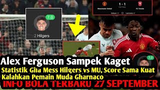 ⚽Rating Gila Mess Hilgers vs MU Sampek Sir Alex Ferguson Terheranheran🔥 [upl. by Aicilegna]