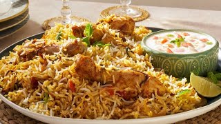 Pakistani Biryani with Crispy Marinated Potatoes [upl. by Etnovad]