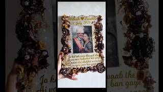 Resin varmala preservation frame ytshorts ytviral artresinartwedding sahibasahiba love music [upl. by Vasta]