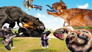 Best Action Movies Dinosaur 2023 Full  Trex Attack  Jurassic Park 9  Dinosaur  MsSandy [upl. by Beker]