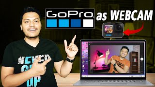 How to Use Hero GoPro Camera as Webcam on Laptop or Computer for Live Streaming amp Video Calls [upl. by Perri]