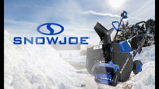 Snow Joe 24Volt IONMAX Cordless Snow Shovel and Snow Blower  The Show [upl. by Leelaj]