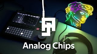 Analog Chips  Polyend Tracker Plus [upl. by Tnomyar509]