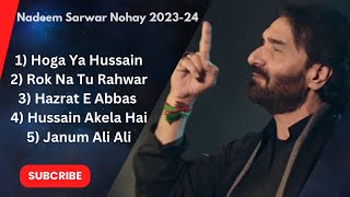 Nadeem Sarwar  14432023 Full  Nadeem Sarwar Nohay 2024  Nadeem Sarwar Noha nadeemsarwar [upl. by Esinned796]