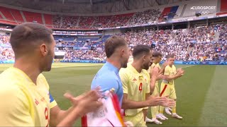 Spain vs Japan National Anthem  Olympic Paris 2024 Quarter Final [upl. by Avin]