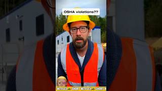 OSHA violations 😫 funnyvideo construction [upl. by Llenrub]