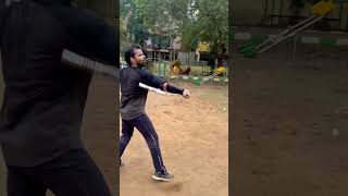 Nunchaku training  nunchaku lesson shorts nunchaku stickmansilambam chennai karate [upl. by Eyk]