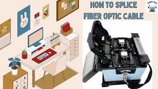 How to Splice Fiber Optic Cables [upl. by Eanyl200]