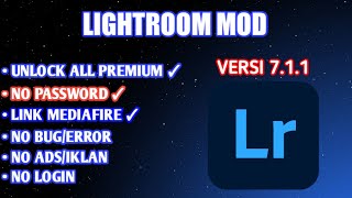 DOWNLOAD APK LIGHTROOM MOD VERSI TERBARU  NO PASSWORD [upl. by Aihsyla]