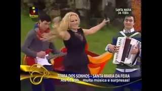 Maria Lisboa na TVI somos portugal em Sta Maria da Feira com o tema Malhao de SSimao [upl. by Sclater979]