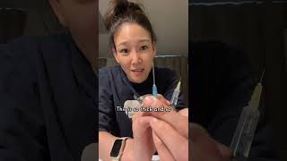 Giving myself IVF Progesterone Shots  part 3  Frozen Embryo Transfer PIOshots embryotransfer [upl. by Nor]