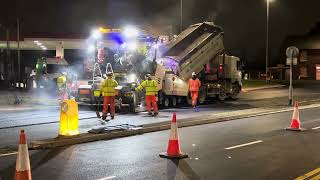 🚧 ￼bucknall road resurfacing works part 3 Lying down the second￼ ￼ tarmac ￼ [upl. by Jahncke943]