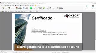 Controle de Entrega de Certificados no DKSoft Facilite a Gestão de Conclusões de Curso [upl. by Akihsar902]