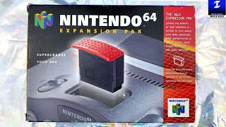 Nintendo 64 Expansion Pak Unboxing ASMR [upl. by Carli]