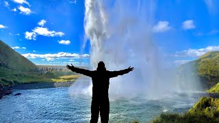 Seljalandsfoss Iceland  Walk behind the falls [upl. by Nwadahs]