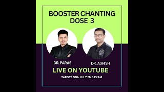 BOOSTER CHANTING DOSE 3 BY DR PARAS amp DR ASHISH [upl. by Chadabe726]