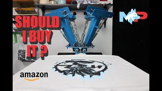 THE FAMOUS AMAZON SCREEN PRINTING PRESS [upl. by Bunde518]