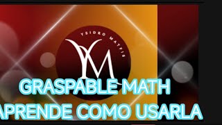 ECUACION DE LA RECTA en Graspable math [upl. by Isaiah769]