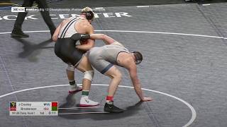 197lbs Julien Broderson Iowa State vs Austin Cooley West Virginia [upl. by Esinereb50]