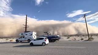 Malibu 25 LSV in a Sand Storm [upl. by Combes742]