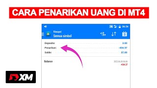 Cara menarik uang di Metatrader 4 [upl. by Matty]