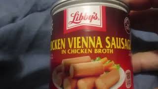 Libbys Chicken Vienna Sausage [upl. by Nij]