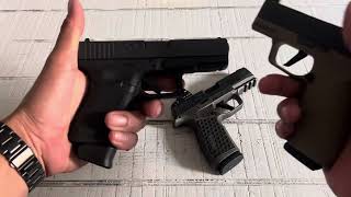 Sig P365x Macro vs Glock 19 two Sig Macro Variants p365xmacro edc everydaycarry [upl. by Aiciruam896]