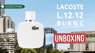 Sobrang Bango Lacoste White  Lacoste L1212 Blanc 100ml Unboxing Review fypシ lacoste [upl. by Elrebmik]