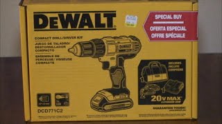 Power Tool Review Dewalt DrillDriver Kit [upl. by Anytsirhc]