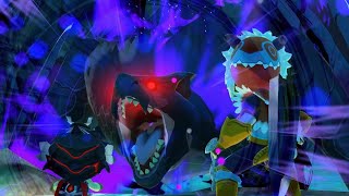 MONSTER HUNTER STORIES  Blighted Nargacuga Boss Battle 1st encounter [upl. by Ztnaj]