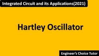 Hartley Oscillator [upl. by Bordie68]