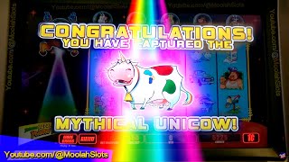 UNICOW TIME BONUS on Invaders Return From the Planet Moolah  CASINO SLOTS FREE GAMES LIVE PLAY [upl. by Lolita]