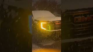 2023 GMC Sierra 1500 first snow [upl. by Assirroc]