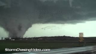 6162014 Pilger NE Twin Tornadoes [upl. by Irehj]