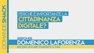 Perché è importante la cittadinanza digitale [upl. by Dikmen601]