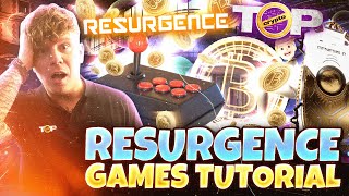 Resurgence Game Tutorial  Crypto Games  Top Crypto Games [upl. by Esteban]