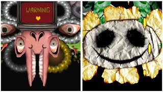 Undertale Yellow Flowey VS Omega Flowey [upl. by Enitsahc]