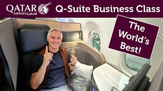 Qatar Business Class Full Review [upl. by Eudoxia]