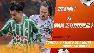 🔴Juventude x Brasil de Farroupilha DISPUTA 3º   GAUCHÃO FEMININO IPIRANGA 2024 [upl. by Rashida]