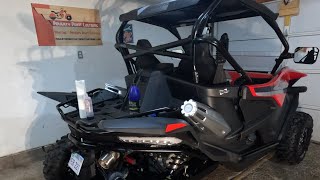 Cfmoto Zforce 950 Differental Fluid Change [upl. by Hubing308]