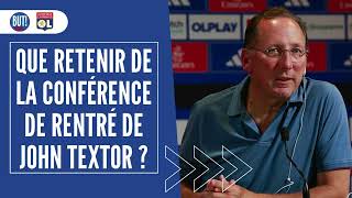 OL  les 5 points à retenir de la conf’ de rentré de John Textor [upl. by Borlase]