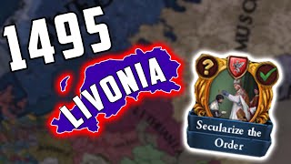 Livonia has one of the MOST ENJOYABLE Mission Trees in EU4 [upl. by Ainav]