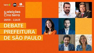 AO VIVO  Acompanhe o debate entre os candidatos à prefeitura de São Paulo [upl. by Anelac424]