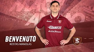 🎙️Manolas “Credo nella salvezza Insieme ai nostri tifosi possiamo salvare la Salernitana” [upl. by Aviv]