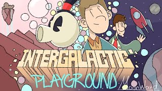 INTERGALACTIC PLAYGROUND flipaclipfilmfestival animación flipaclip drawing [upl. by Albina467]